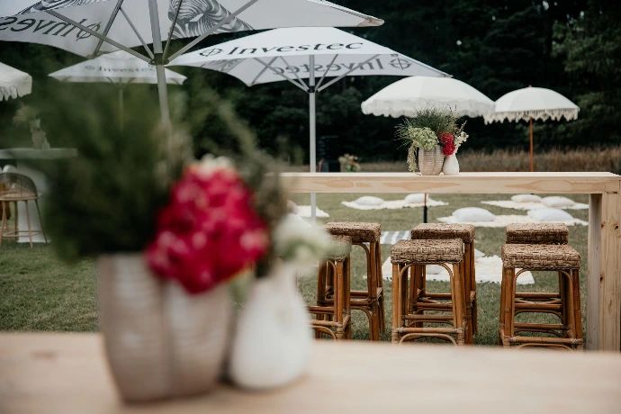 Event Setup with Decor and Florals